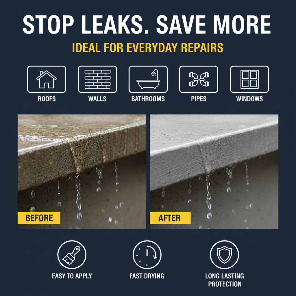 Instant Waterproof Leak Repair Glue